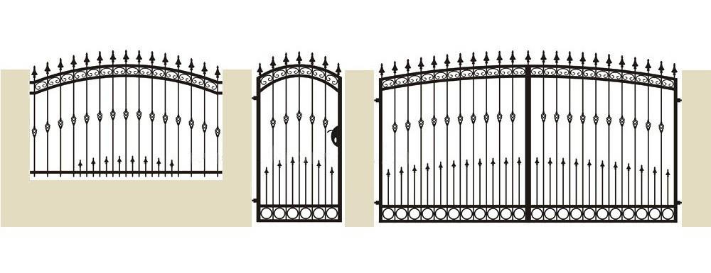 Portilion fer forgè "Montpellier" -