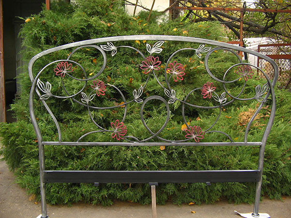 Lit fer forgè "Léonie" - fer forge