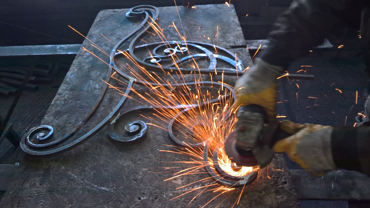 Garde-corps en fer forgè Individuell - fer forge