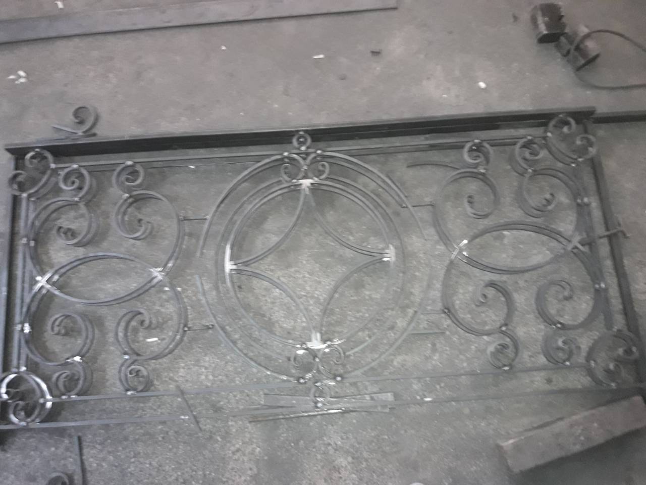 Garde-corps en fer forgè "Chantilly" - fer forge