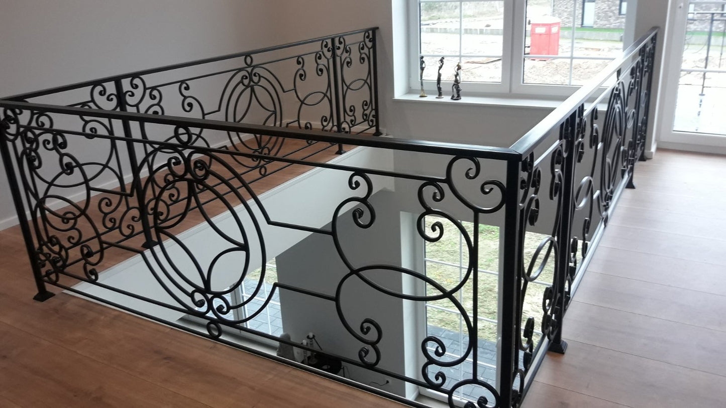 Garde-corps en fer forgè "Chantilly" -