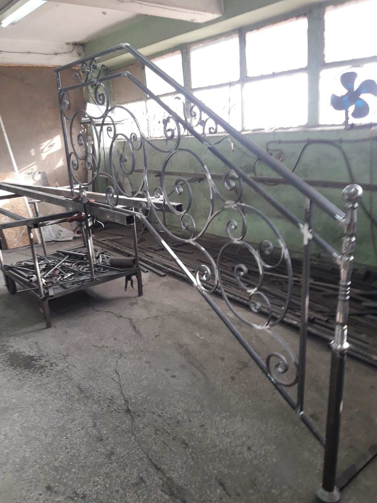 Garde-corps en fer forgè "Geneva" -
