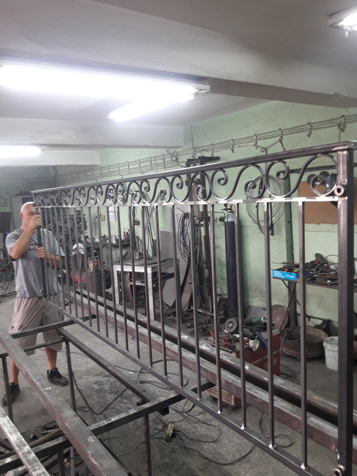 Garde-corps en fer forge "Montpellier" -
