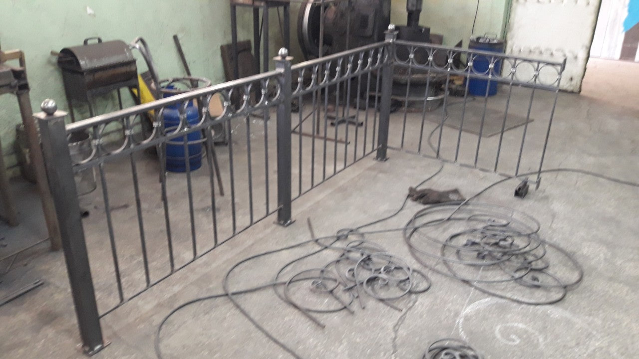 Garde-corps en fer forge "Troyes" -