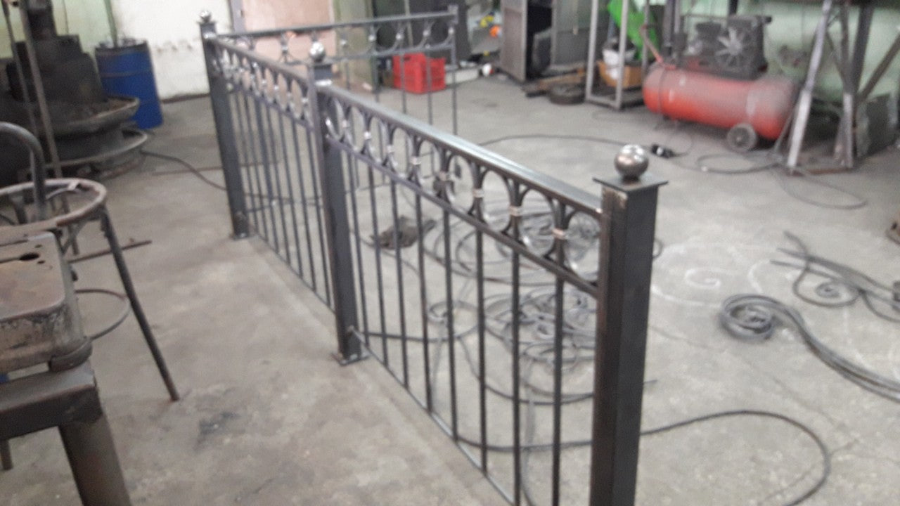 Garde-corps en fer forge "Troyes" -