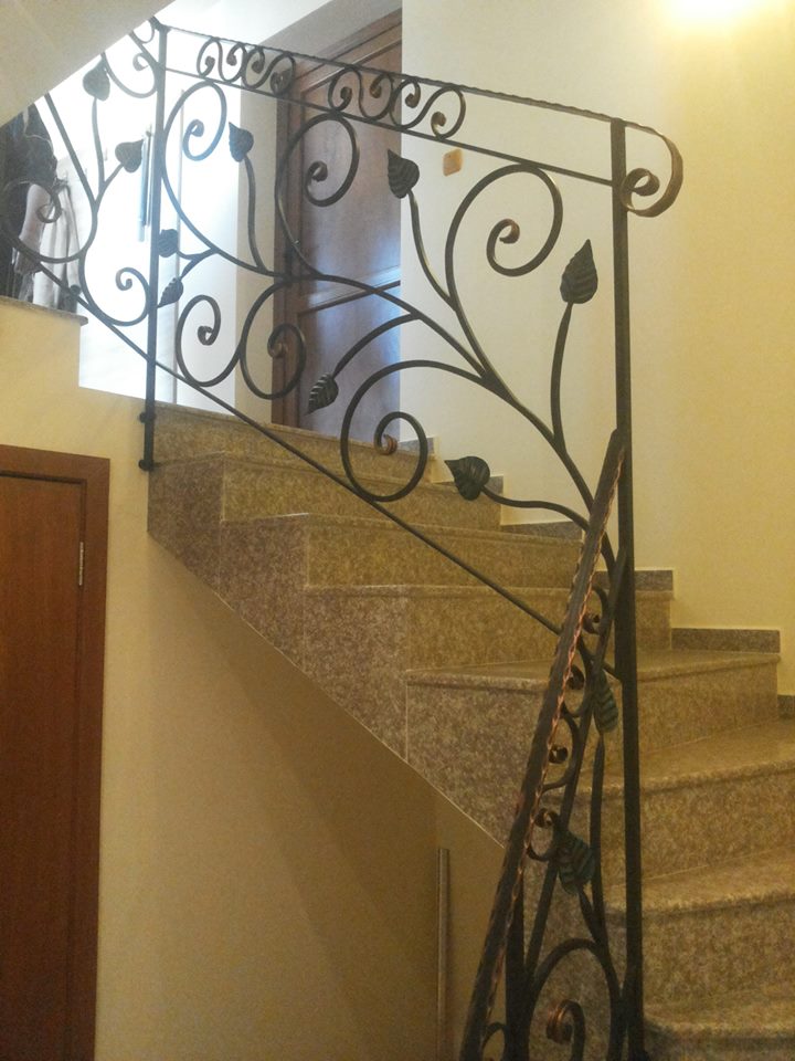 Garde-corps en fer forgè "Moléans" - fer forge