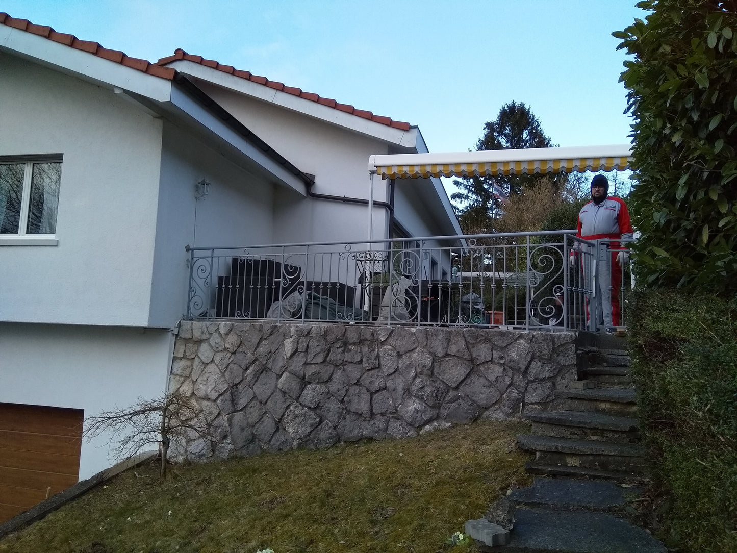 Garde-corps en fer forgè "Monte-Cristo" -