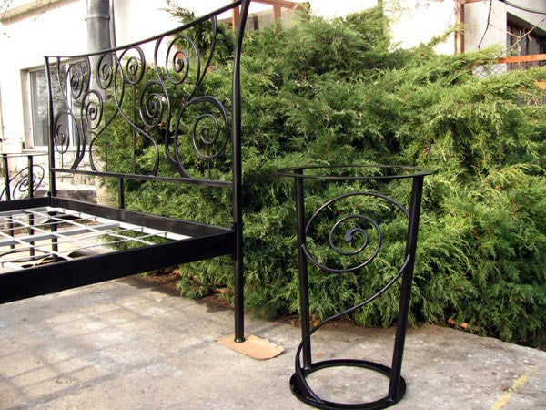 Chevet en fer forgè "Jeanne" - fer forge