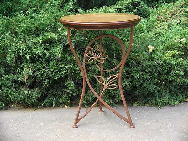 Chevet en fer forgè "Lèonie" - fer forge