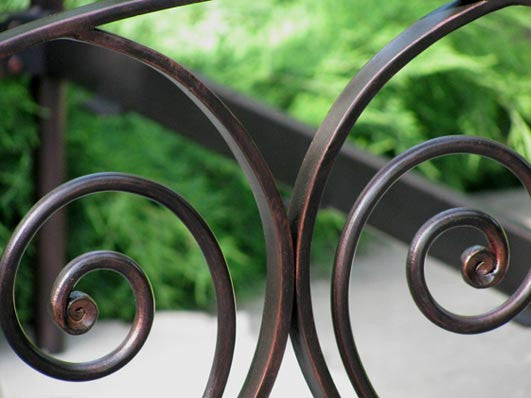 Lit fer forgè "Lagardère" - fer forge