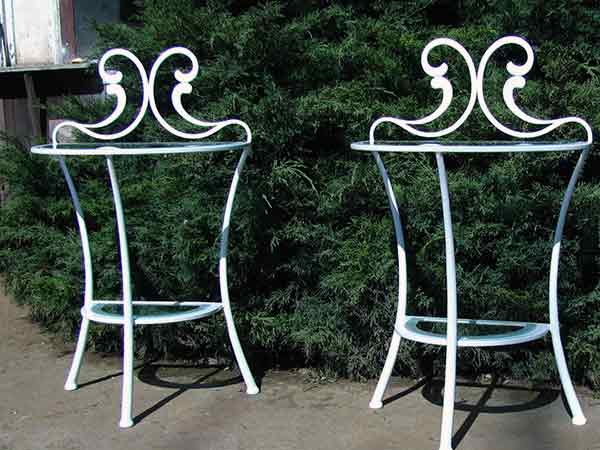 Chevet en fer forgè "Pauline" - fer forge