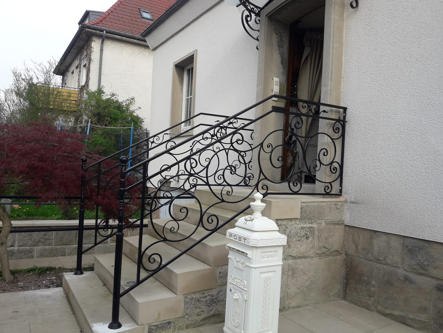 Garde-corps en fer forgè "Geneva" -