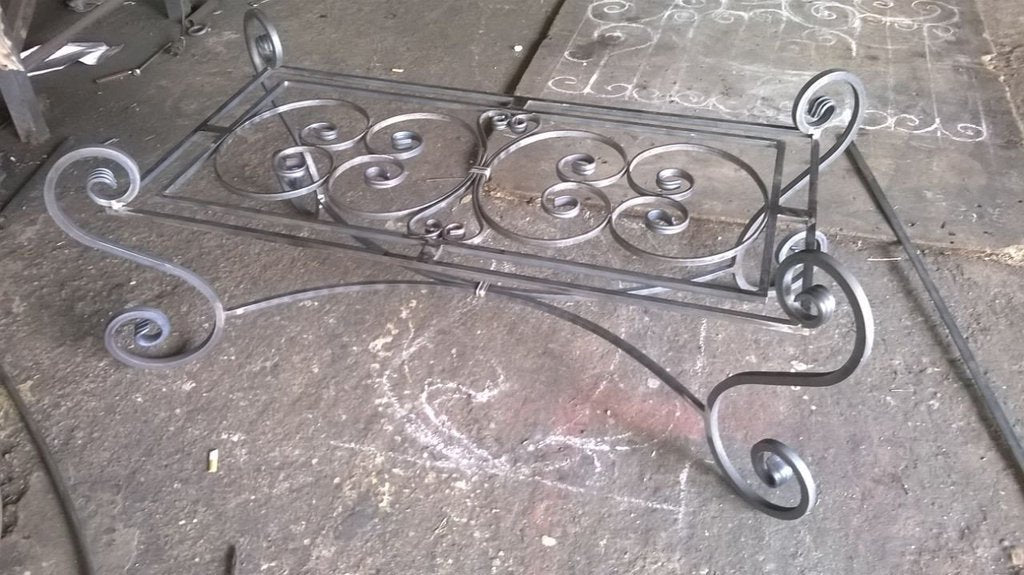 Table basse en fer forgè "Élysée" - fer forge
