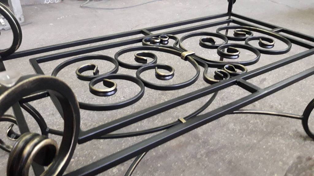 Table basse en fer forgè "Élysée" - fer forge