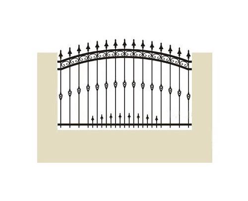 Clôture fer forgè "Montpellier " -