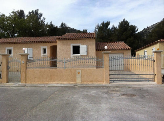 Clôture fer forgè "Montpellier " -