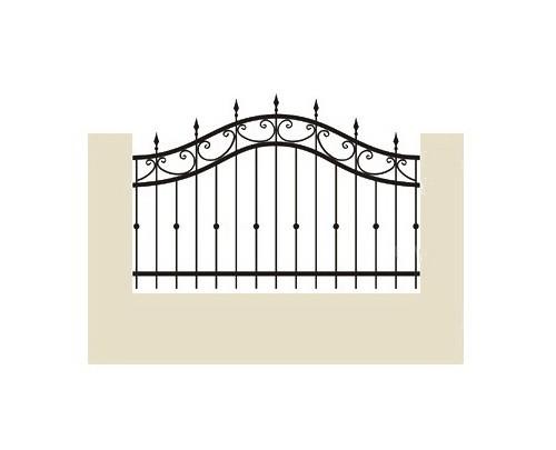 Clôture fer forgè "Sainte Croix" -