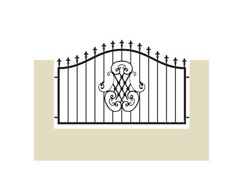 Clôture fer forgè "Bordeaux" -