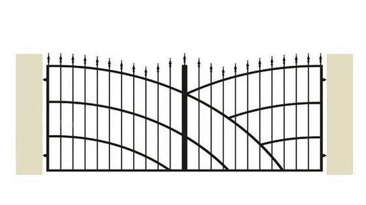 Portail fer forgè "Le Havre" -