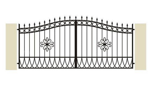 Portail fer forgè "Mont Cenis" -