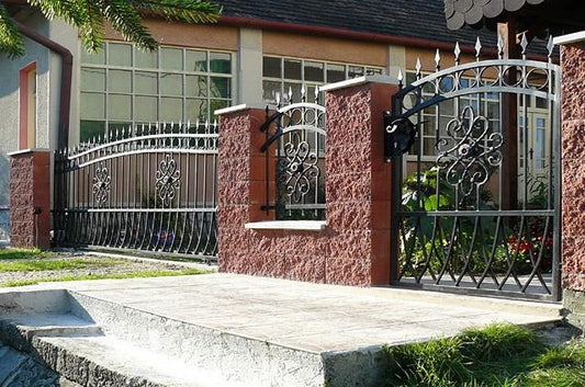 Portail fer forgè "Mont Cenis" -