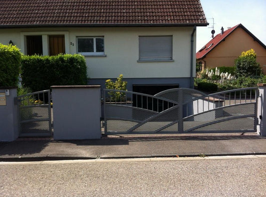 Portail fer forgè "Le Havre" -