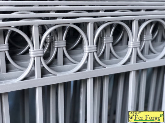 Garde-corps en fer forge "Troyes" -