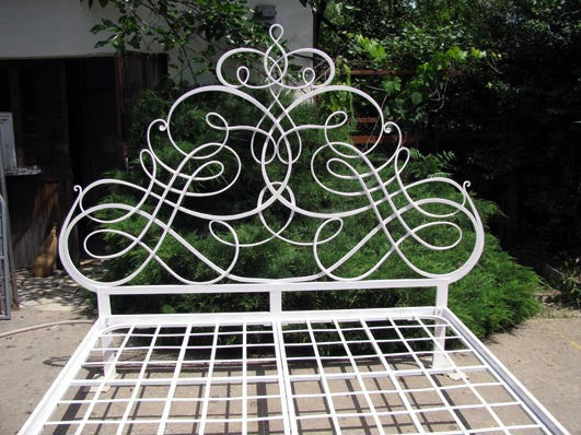 Lit fer forgè "Chambord" - fer forge