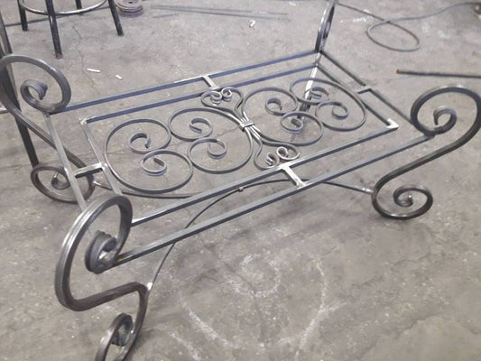 Table basse en fer forgè "Élysée" - fer forge