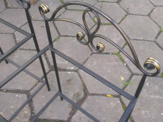 Chevet en fer forgè "Fontainebleau" - fer forge