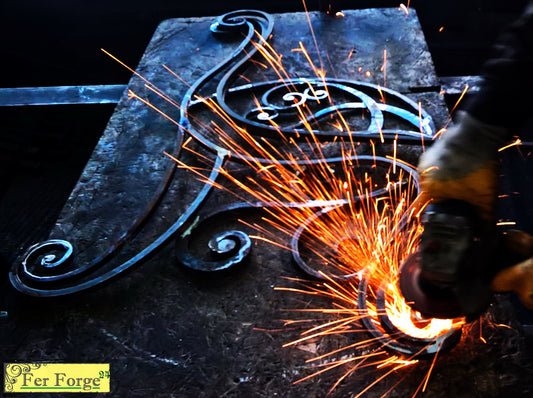 Garde-corps en fer forgè Individuell -