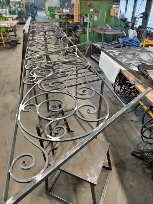 Garde-corps en fer forgè Individuell -