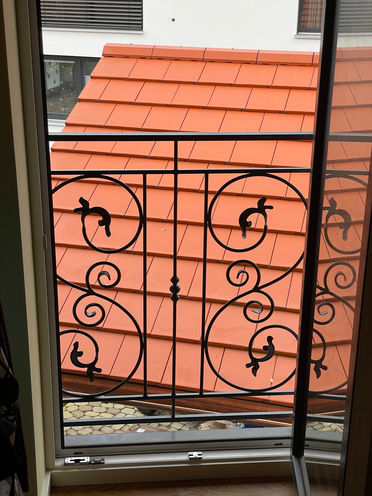 Französische Balkone aus Schmiedeeisen - 
