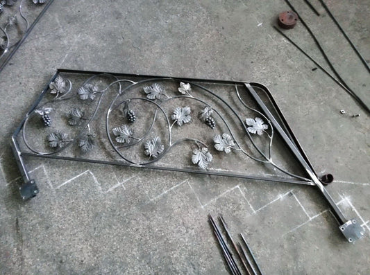 Garde-corps en fer forgè "Bordeaux" -