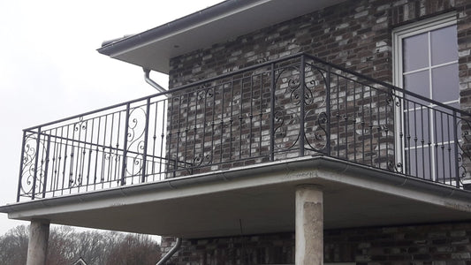 Garde-corps en fer forgè "Monte-Cristo" -