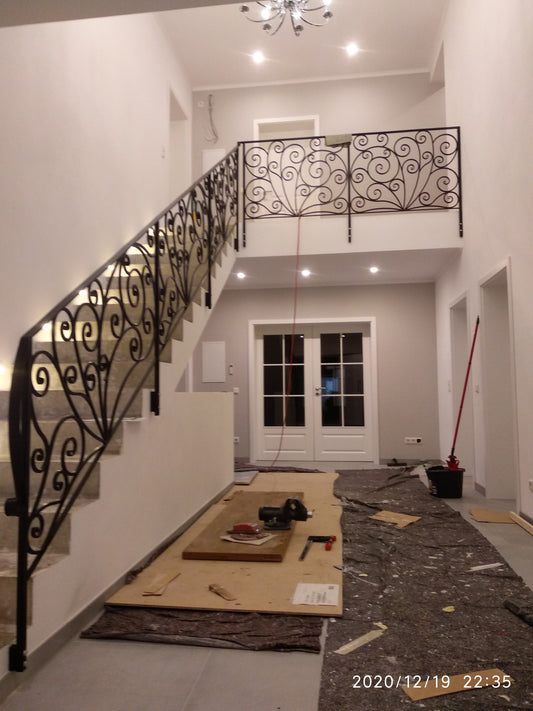 Garde-corps en fer forgè "Gambetta" -