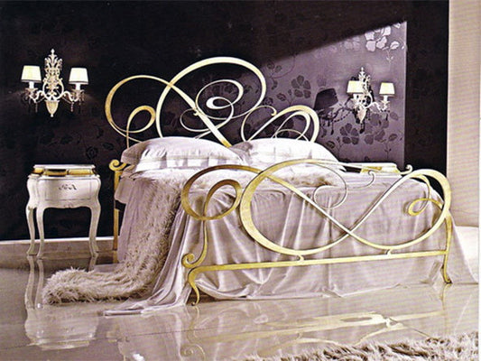 Lit fer forgè "Monte Carlo" - fer forge