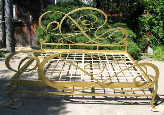 Lit fer forgè "Monte Carlo" - fer forge