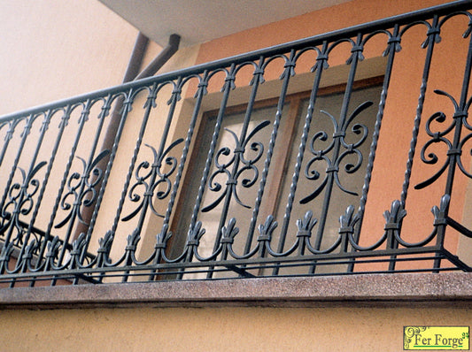 Garde-corps en fer forgè "Rhône" - fer forge