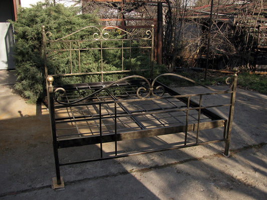 Lit fer forgè "Eva" - fer forge