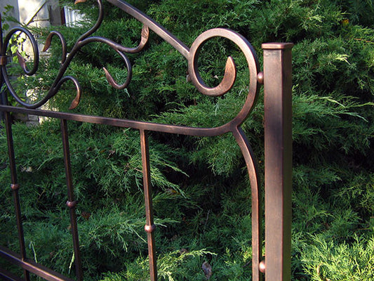 Lit fer forgè "Clémence" - fer forge