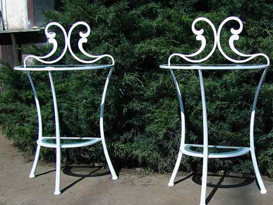 Chevet en fer forgè "Pauline" - fer forge