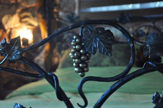 Lit fer forgè "Burgundy" - fer forge