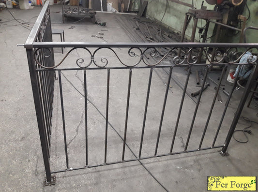 Garde-corps en fer forge "Montpellier" -